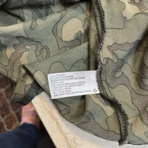 Wild Fable Slip Dress Forest Green Camo Midi S Lace Trim Grunge‎ Woodland Festival Y2K Boho thumbnail 7