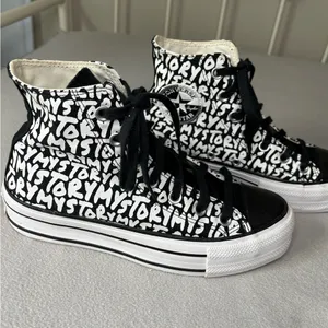 Converse Chuck Taylor All Star Platform My Story Print W 6.5 thumbnail 4