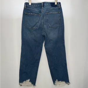 Annie High Rise Ankle Straight Jeans thumbnail 2