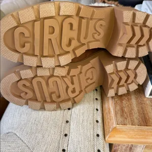 160- Circus by Sam Edelman Sambert Sherpa Lace-Up Ankle Boots NWOB Size 7 thumbnail 7