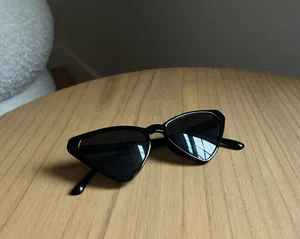 Black Cateye Sunglasses thumbnail 5
