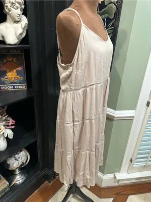 Kori Tan Tiered Dress – Size Small (NWT) thumbnail 5