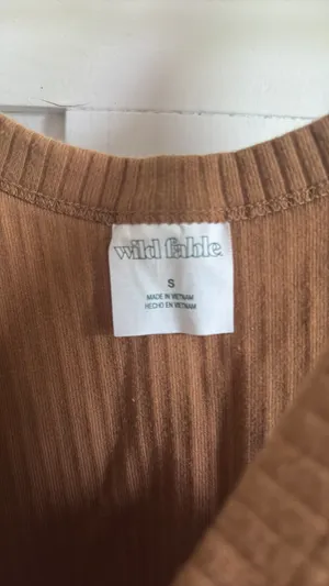 Brown Wild Fable Tank Top thumbnail 3