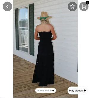 These Three Boutique Stone Maxi dress thumbnail 4