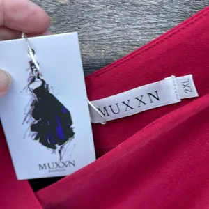 NWT MUXXN Boutique size 2X ( runs small) retro Ponte’ knit faux wrap dress. thumbnail 6