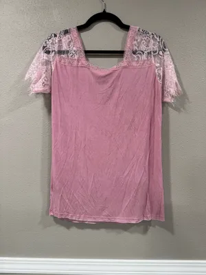 POL Lace Trim Top thumbnail 4