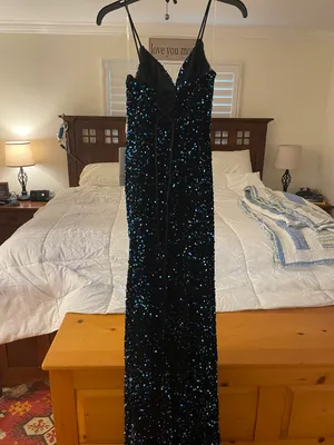 Prom Dress Black Size 2 thumbnail 3