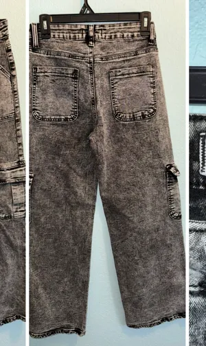 Black Faded Disclosure Jeans Size 28 thumbnail 1