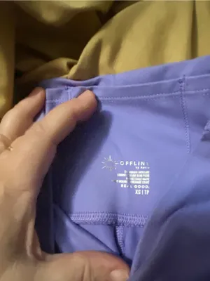 aerie Lavender High-Rise Leggings thumbnail 5