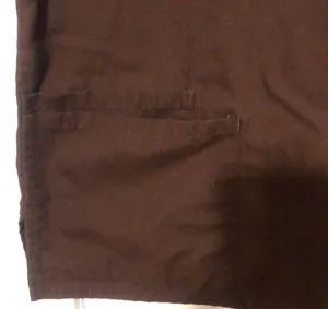 SB Scrubs Women’s Large Scrub Top Brown Color thumbnail 5