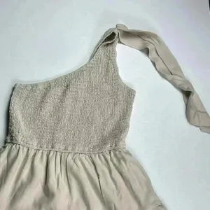 ZESICA Women's‎ Summer Boho One Shoulder Sleeveless Dress- ruffle- Size Small thumbnail 6