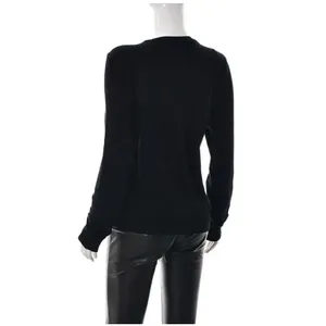 ✨Divided by H&M Womens Button Down V-Neck Cardigan Black✨ thumbnail 4