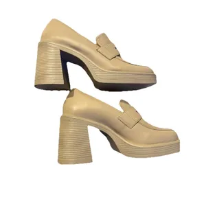STEVE MADDEN Leather Platform Loafer Womens Size 10M thumbnail 2