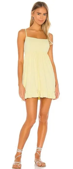 LOVERS AND FRIENDS Davis Mini Dress | Adjustable-Strap, Lined thumbnail 1