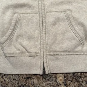 Hollister Jacket Hoodie Y2K Preppy Streetwear Casual Retro Full Zip Size Large thumbnail 8