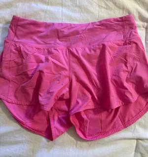 Sonic Pink Lululemon Shorts Speed Up 4" thumbnail 1