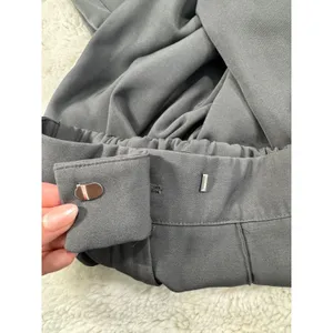 Nasty Gal Collection Gray Work Trousers Women’s Size 4 Tailored Office Pants 💰 thumbnail 5