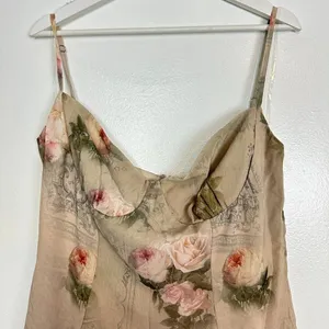 HOUSE OF CB Christiana Floral Minidress in Vintage Floral Size Large+ (Plus Cup) thumbnail 4
