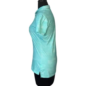 Nike Golf Dri-Fit Teal Polo SmallNike Golf Dry Victory Printed Polo Small Green Frost thumbnail 3