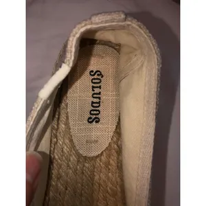 Soludos Spirit Animal Cat Smoking Espadrille Size 8.5 Beige Whimsy Boho Summer thumbnail 5