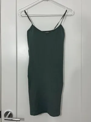 Free People XS/S Green Cami Dress thumbnail 2