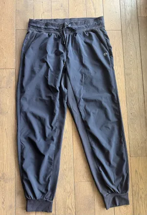 GAP Women’s Navy Drawstring Jogger Pants thumbnail 1