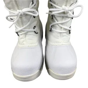 SOREL Snowlion Insulated Knee High Winter Boots Sz 9 White Cozy Stylish Durable thumbnail 7