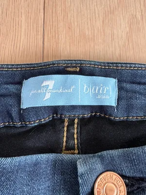 7 For All Mankind B(air) Kimmie Bootcut Jeans Dark Wash Size 32 thumbnail 3