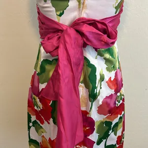 5/$30 🎈 Trixxi floral strapless dress size 3 thumbnail 3
