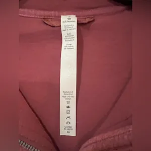 Lululemon Catch‎ a Moment Zip Hoodie Sweatshirt in Heathered So Merlot Size 2 thumbnail 8