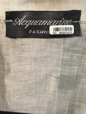 Acquamarine 100% Linen Made In Italy Midi Dress Lagenlook Artisan Chic‎ Sz 4 thumbnail 4