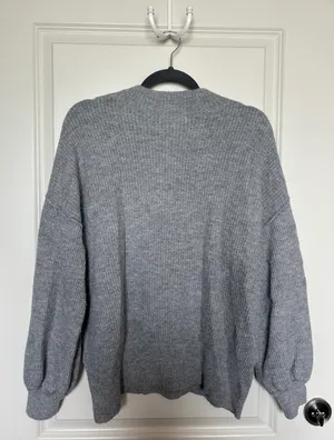 Gray Popsugar Sweater thumbnail 4
