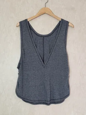 Lululemon Women’s Victory Lap Tank Top in Heathered Black 10 thumbnail 4