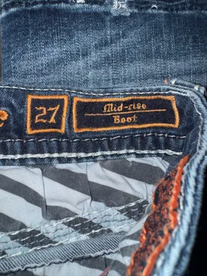 Rock Revival Liri Mid Rise Boot Cut Jeans thumbnail 3
