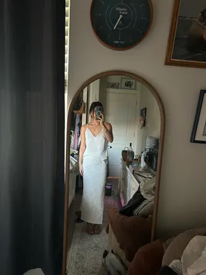 Long white skirt thumbnail 3