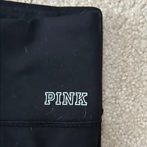 PINK Yoga Capri Leggings, Size Small Sold black thumbnail 2