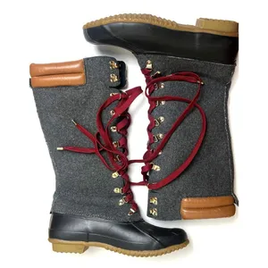 JOIE Demelza Winter Rain Boots in Charcoal Sz. 39 (US 9) thumbnail 1
