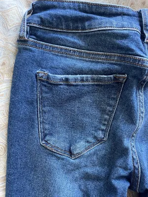 KanCan Dark Blue Distressed Skinny Jeans thumbnail 10