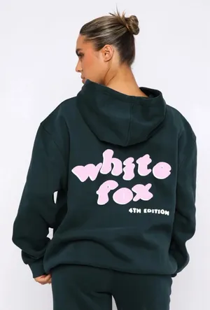 White Fox Sweatshirt and Jogger Set thumbnail 4