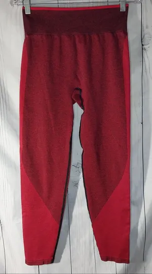 PINK Victoria's Secret Two-Tone Seamless Activewear Athleisure Workout Leggings thumbnail 1