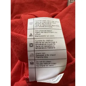 Carhartt Shirt Women Medium Orange Heavyweight Loose Fit Pocket Tee Workwear NWT thumbnail 7