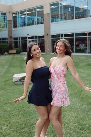 Hello Molly Pink Floral Mini Dress thumbnail 5