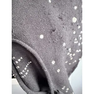 White Fox Black Silver Sequin Strapless Maxi Dress Cutout Going Out One Size thumbnail 3