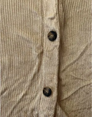 Free People Gold Bell Sleeve Button-Up Long-Sleeve Top thumbnail 3