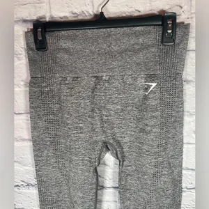 Gymshark Women's Seamless Workout Leggings Grey Marl Sizes‎ medium thumbnail 3