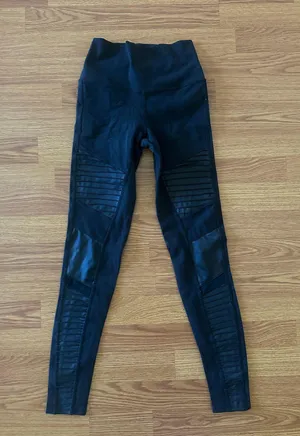 Alo high waist moto legging thumbnail 3