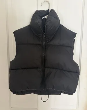 Puffer vest Black thumbnail 1