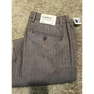 NWT GAP Classic Fit Boot Cut Trouser Pants 12R Stretch thumbnail 8