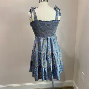 XIRENA Lori Floral Lightweight Smocked Mini Dress Size‎ M thumbnail 8