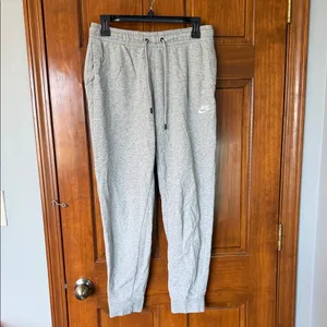 Nike Heather Gray Joggers Size Medium Great thumbnail 3